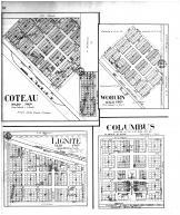 Coteau, Woburn, Lignite, Columbus, Burke County 1914